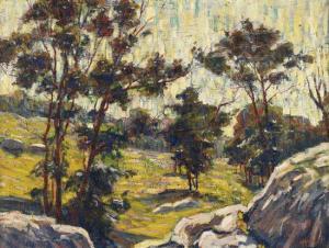 HOLM Carl 1900-1900,Summer Landscape.,1917,Swann Galleries US 2013-06-13