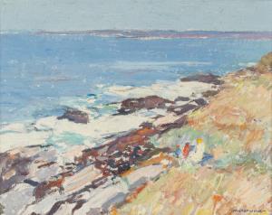 HOLM MILTON 1903-1999,Rocks & Sea - Maine,Cottone US 2021-11-05