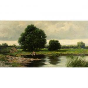 HOLM Per Daniel 1835-1903,Stream Landscape,MICHAANS'S AUCTIONS US 2023-01-20