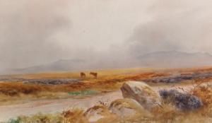 Holman R.W,A Landscape with Ponies,20th Century,John Nicholson GB 2017-08-02