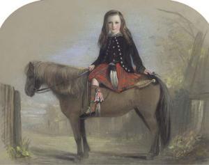 HOLMES B,A girl on a pony,1860,Christie's GB 2005-03-13