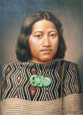 HOLMES Philip 1931,Portrait of a Maori Girl,International Art Centre NZ 2011-12-08