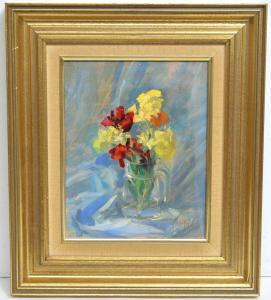HOLMES Walter 1936,Still Life with Flowers,Anderson & Garland GB 2023-09-07