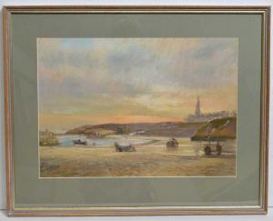 HOLMES Walter 1936,View of Cullercoats Bay,Anderson & Garland GB 2023-09-07