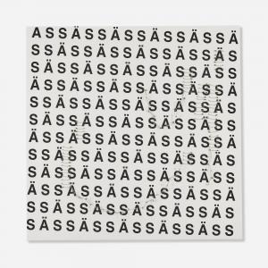 HOLMQVIST Karl 1964,Untitled (BIG ASS PAINTING),2015,Rago Arts and Auction Center US 2023-06-13
