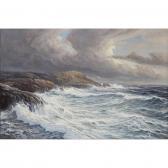 HOLST Johannes 1880-1965,WAVES BREAKING ON A DESERTED ROCKY COAST,1945,Lyon & Turnbull GB 2018-11-14