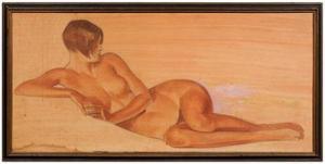 HOLTY Carl Robert 1900-1973,Reclining nude,Brunk Auctions US 2010-05-01