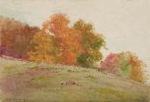 HOMER Winslow 1836-1910,Autumn Trees,1878,Sotheby's GB 2022-05-24