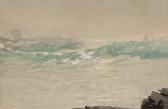 HOMER Winslow 1836-1910,Breaking Wave,1883,Copley US 2011-07-21