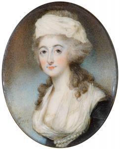 HONE Horace 1756-1825,PORTRAIT OF A LADY,1788,Whyte's IE 2024-03-25