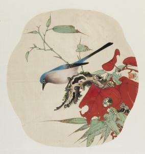 HONG Tang 1926,Landscape and Bird,1959,Bonhams GB 2015-03-16