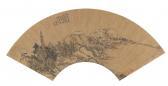 HONG ZHANG 1577-1668,LANDSCAPE,1635,Sotheby's GB 2015-09-17