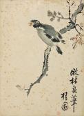 HONGDO Kim 1745-1806,Bird on the Tree,Seoul Auction KR 2011-03-10
