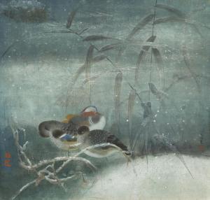HONGWEI JIANG 1957,Birds by the Water,Christie's GB 2019-11-25