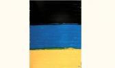 HONIG Laurence,Horizon de bleu sur bleu et jaune,Aguttes FR 2004-12-16