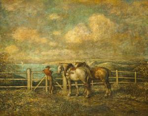 HONZIK Jaroslav 1870-1954,Horses by the Sea,Palais Dorotheum AT 2012-11-24