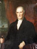 HOOKE Richard 1823-1887,Portrait of Alexander Mitchell (1780-1868) with Du,Adams IE 2004-03-31