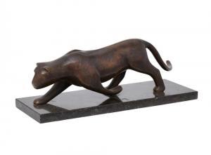 HOOKE Robert 1942,A bronze panther,Rosebery's GB 2018-12-04