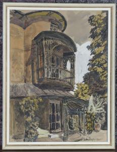 HOOPER George 1910-1994,Weir House, Guildford,1945,Tooveys Auction GB 2021-06-23