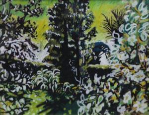 Hooper Julian 1966,Foliage and Garden,1987,Art + Object NZ 2021-11-03