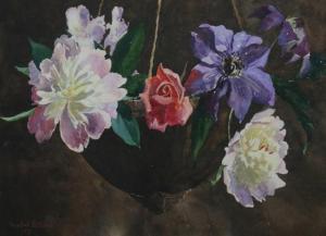 HOOPER LAFARGE MABEL 1875-1944,STILL LIFE OF FLOWERS,Sloans & Kenyon US 2012-09-15