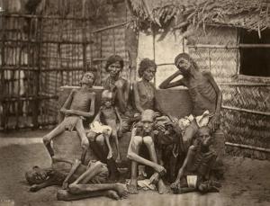 HOOPER Willoughby Wallace 1837-1912,Famine à Madras,1876,Baron Ribeyre & Associés FR 2017-06-16