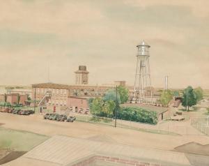 HOOPLE Warner 1904-1989,West Textile Mills,1952,Dallas Auction US 2012-01-28