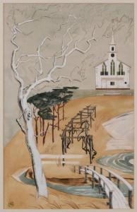 HOOVER AIKEN Mary 1905-1992,The Hysterical Tree,Brunk Auctions US 2011-05-28