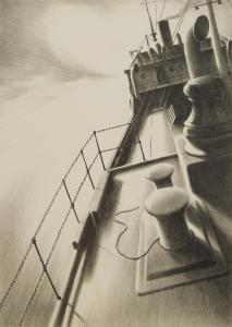 HOOVER Ellison 1888-1955,Cargo Ship,1940,Rachel Davis US 2023-06-03