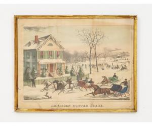 HOOVER Joseph,American Winter Scene,1867,Wiederseim US 2022-02-12