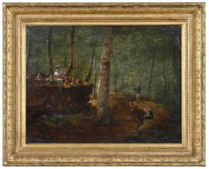 HOPE James Archi 1818-1892,The Rostrum,1882,Brunk Auctions US 2022-03-25