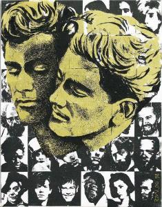 HOPF Rinaldo,Jean Marais" (double face) aus der Serie "the Gold,1998,Reiner Dannenberg 2020-12-10