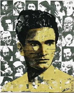 HOPF Rinaldo,"Pier Paolo Pasolini" aus der Serie "the Golden Qu,1998,Reiner Dannenberg 2020-12-10