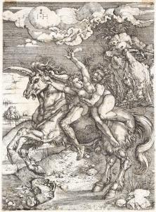 HOPFER Hieronymus 1500-1563,The Abduction of Proserpine,Swann Galleries US 2022-11-03