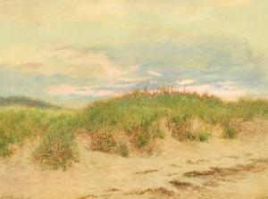 HOPKINS Arthur 1848-1930,a view of dusk over sand dunes,John Nicholson GB 2022-09-07