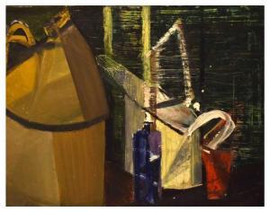 HOPKINS Audrey Lewis 1914-2011,Still life - Study of a watering can,Clevedon Salerooms GB 2022-02-17
