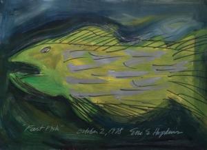 HOPKINS Eric 1951,Fast Fish,1978,Barridoff Auctions US 2022-03-19