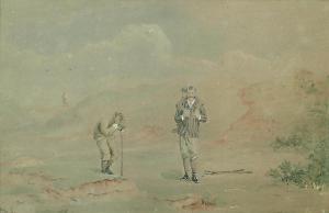 HOPKINS Francis Powell 1830-1913,Golfing scene,Christie's GB 2012-05-30