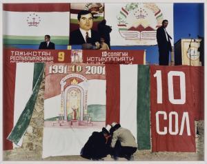 HOPKINS RIP 1972,Podium des dignitaires, sérieTadjikistan tissages,2001,Conan-Auclair FR 2022-04-02