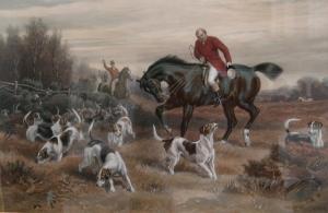 HOPKINS W 1700-1700,Hunting scenes 'A Check' and 'A View Halloo',Bonhams & Goodman AU 2007-10-23