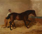 HOPKINS William 1825-1892,Rugging Up,1879,Dreweatts GB 2017-06-06