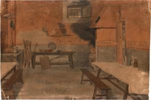 HOPPENSACH Emilius 1834-1913,Die Osteria La Gensola in Rom,Galerie Bassenge DE 2022-12-02