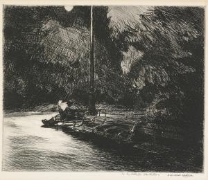 HOPPER Edward 1882-1967,NIGHT IN THE PARK,1921,Sotheby's GB 2014-10-30