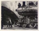 HOPPER Edward 1882-1967,The Locomotive,1923,Christie's GB 2005-10-31