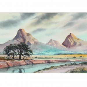 HOPPER Floyd 1909-1984,Mountain Landscape,Ripley Auctions US 2024-12-14