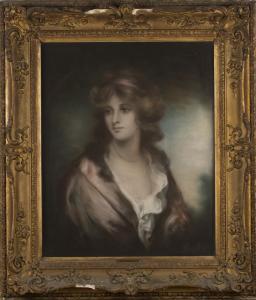 HOPPNER John 1758-1810,Half Length Portrait of a Lady,Tooveys Auction GB 2016-09-07