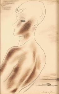 HORDIJK Gerard 1899-1958,Nude drawing,1928,Hessink's Veilingen NL 2023-11-23