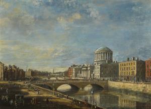HORE James 1829-1837,THE FOUR COURTS, DUBLIN, FROM THE QUAY; THE PHOENI,Sotheby's GB 2018-11-21