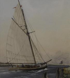 HORNE ROBERT,Norfolk Pleasure Wherry and Norfolk Broads Yacht,Rowley Fine Art Auctioneers 2024-01-13