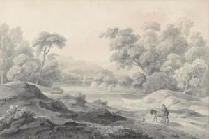 HORNER THOMAS 1785-1844,River scene with boy and donkey,Ewbank Auctions GB 2016-09-22